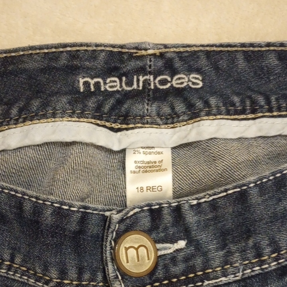 Maurices Stretch Jeans in Medium Blue Wash
